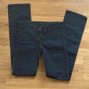 NWOT Theory jeans black denim size 27 straight leg